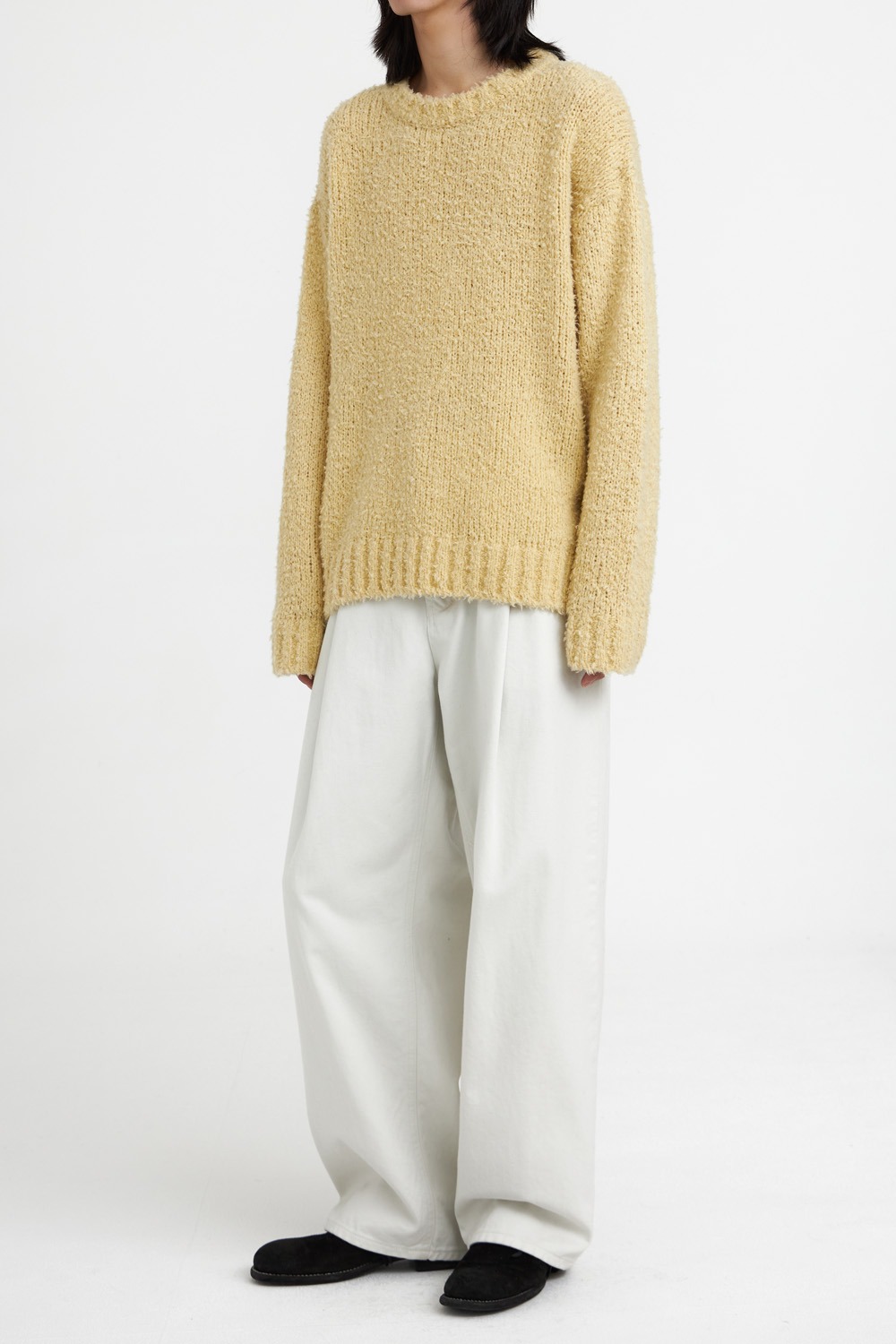 Brushed Sweater_Yellow